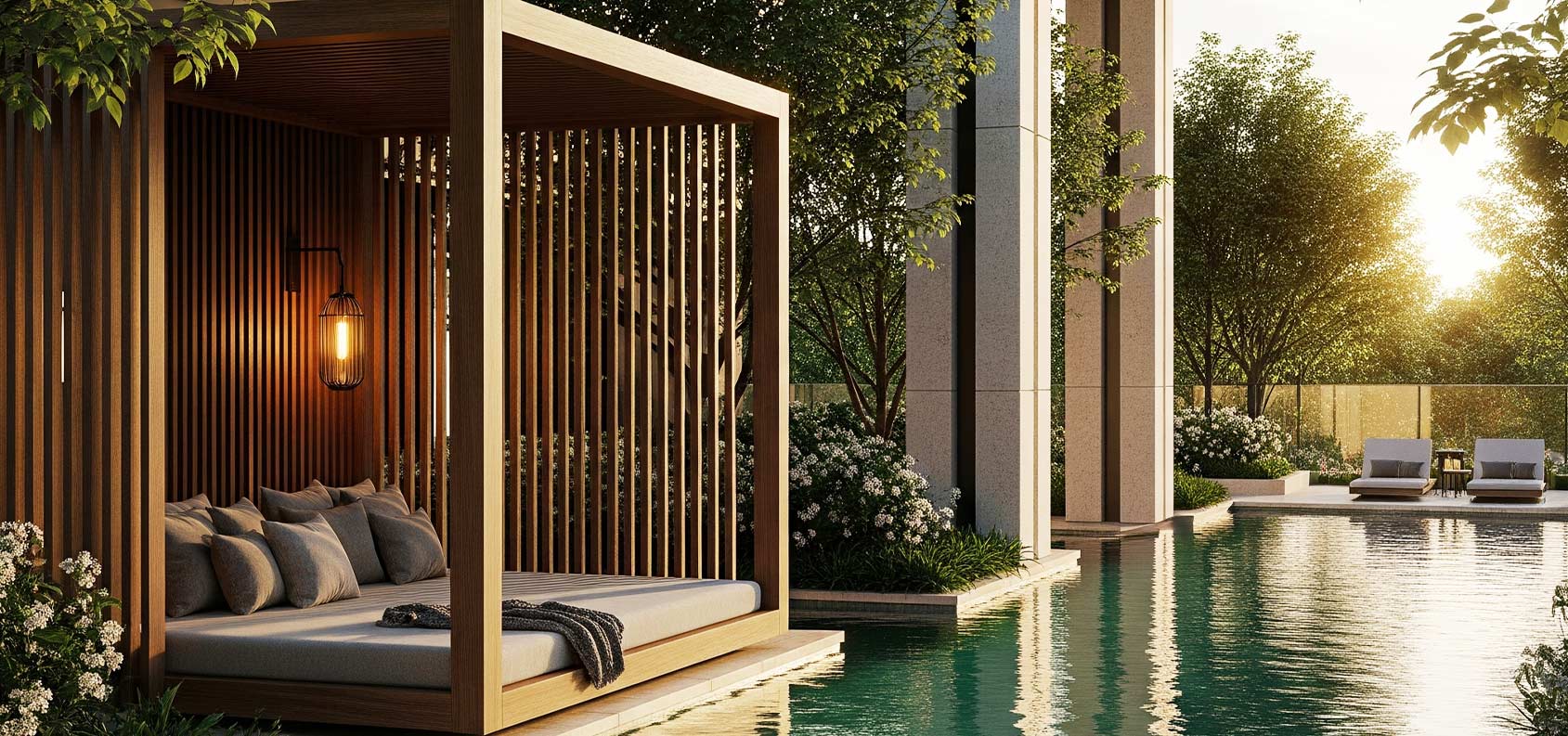 Poolside Cabana Lounge